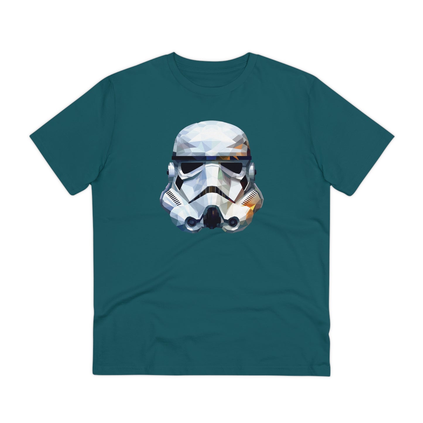 Stormtrooper Polygonal T-Shirt - Embrace Galactic Precision - Star Wars
