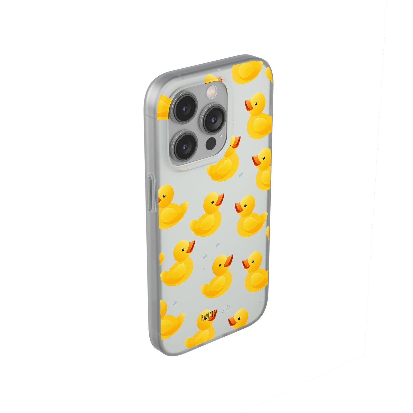 Vibrant Yellow Duck Flexi Phone Case