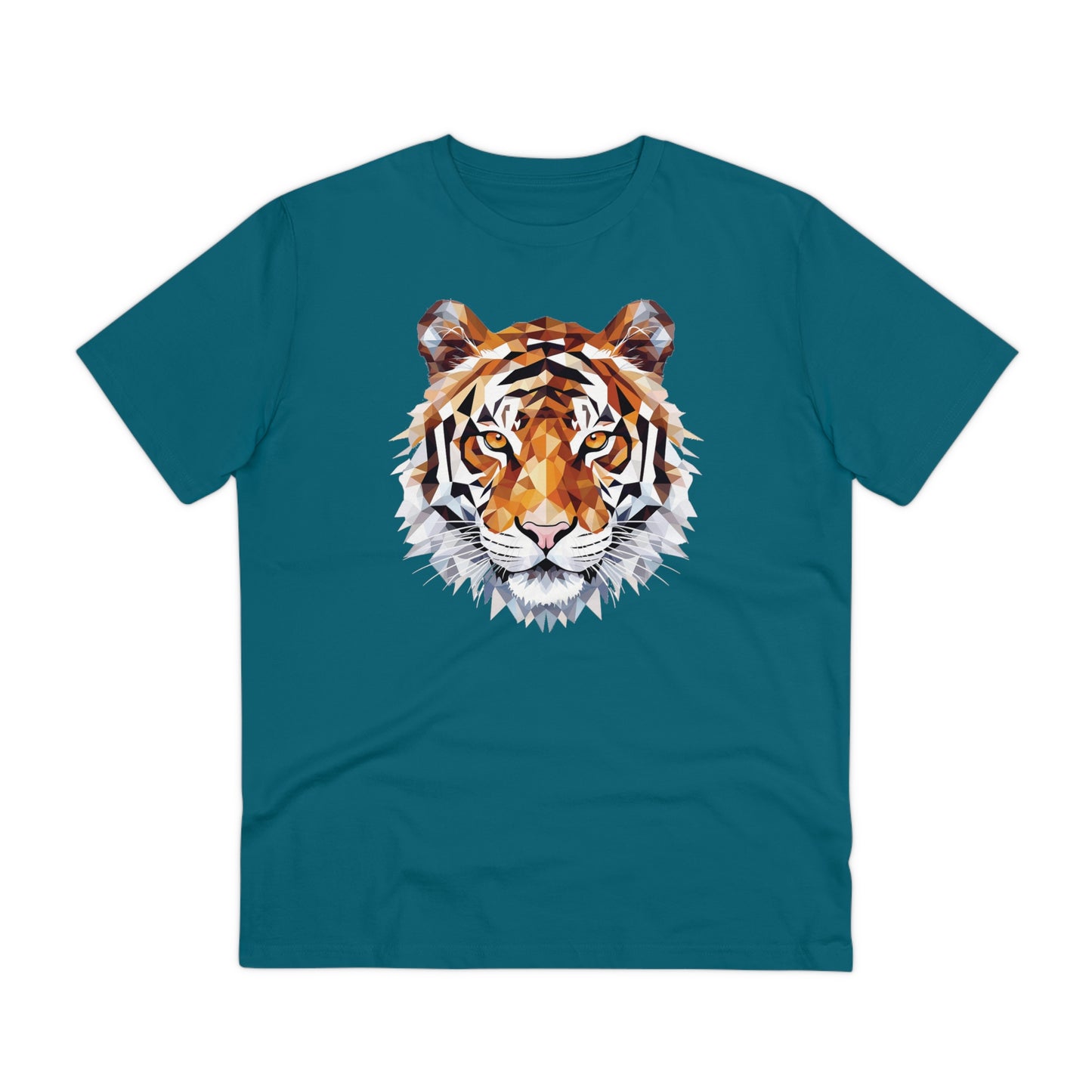 Tiger Polygonal T-Shirt - Embrace Fierce Elegance