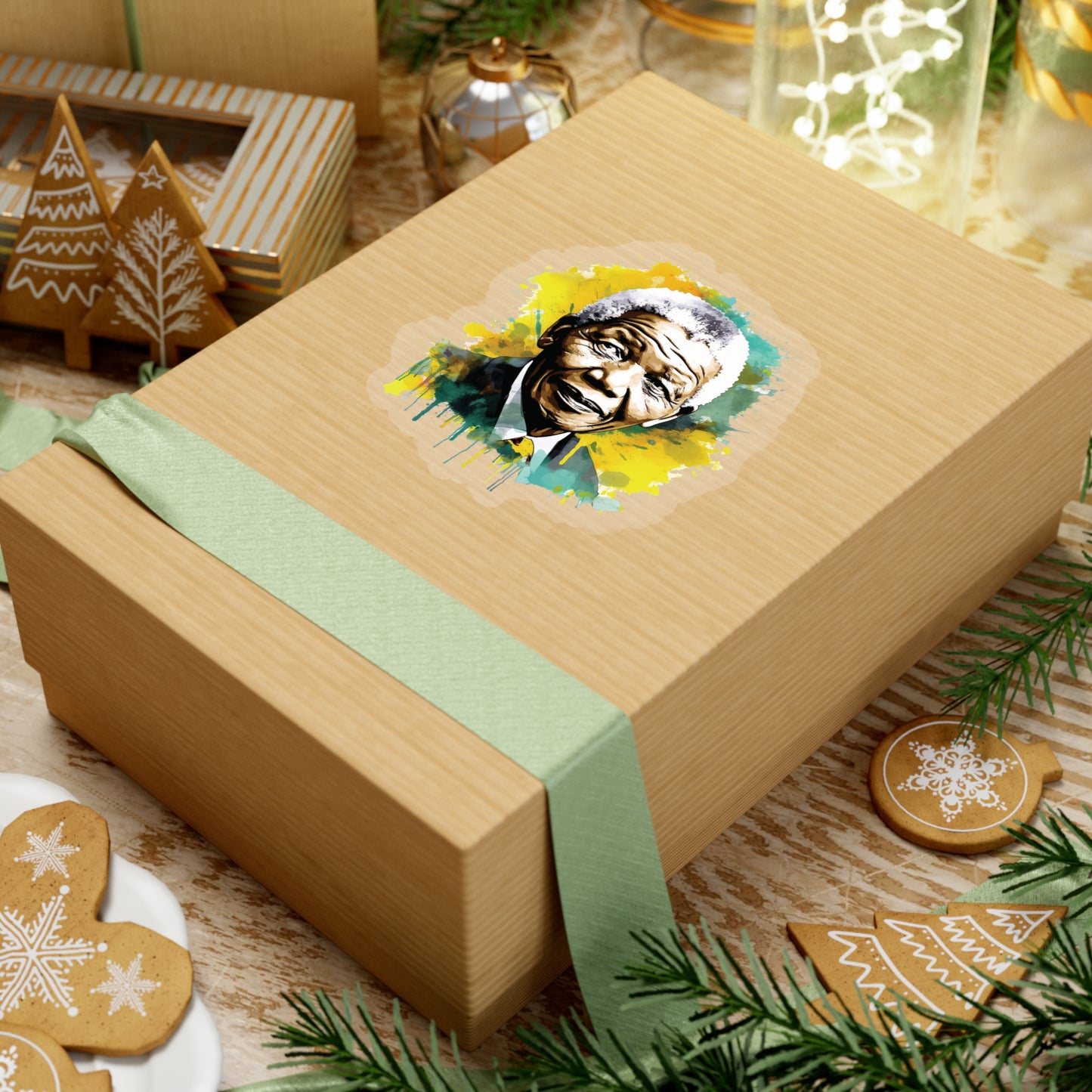 Nelson Mandela Sticker - Embrace the Legacy of an Inspirational Leader