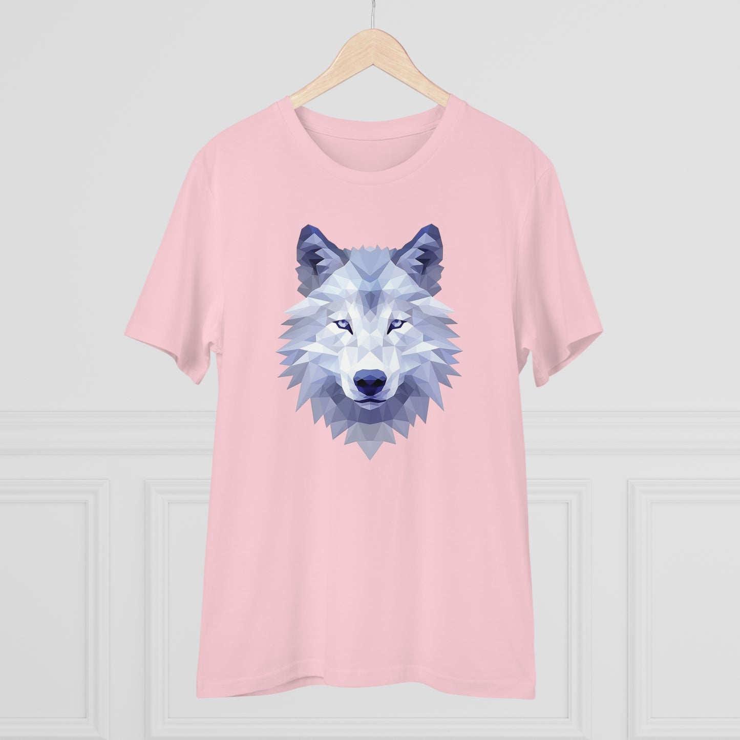 Wolf Polygonal T-Shirt - Embrace Wild Harmony