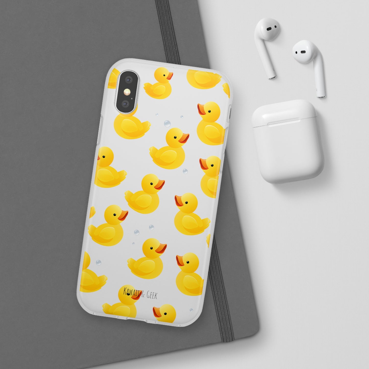 Vibrant Yellow Duck Flexi Phone Case