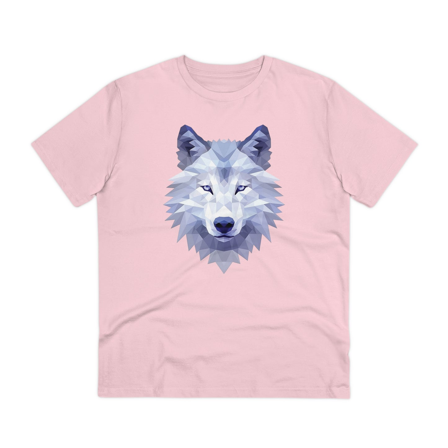 Wolf Polygonal T-Shirt - Embrace Wild Harmony