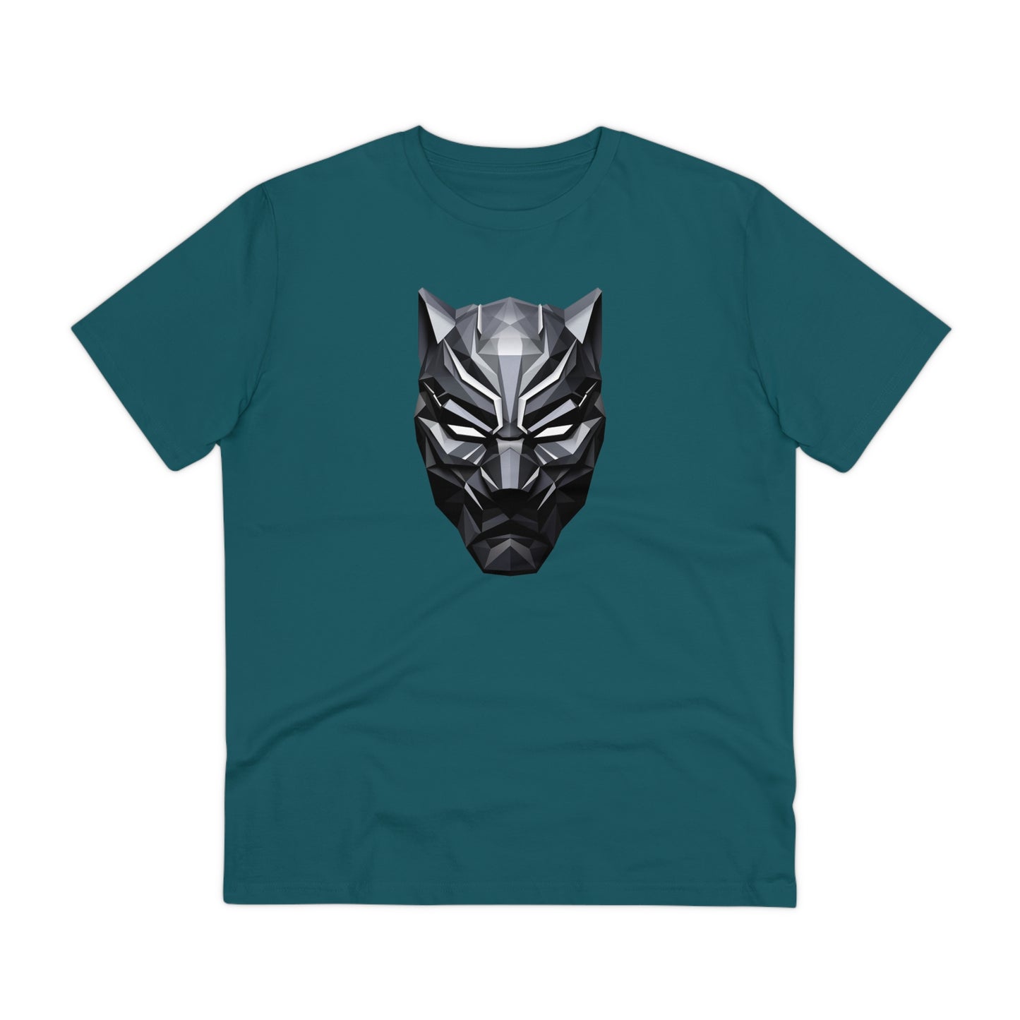 Black Panther Polygonal T-Shirt - Embrace Wakandan Vibes