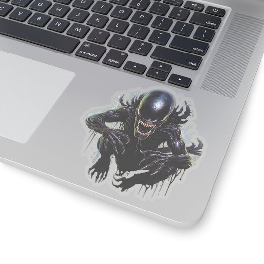 Alien Xenomorph Jumping sticker - Premium Halloween Sticker