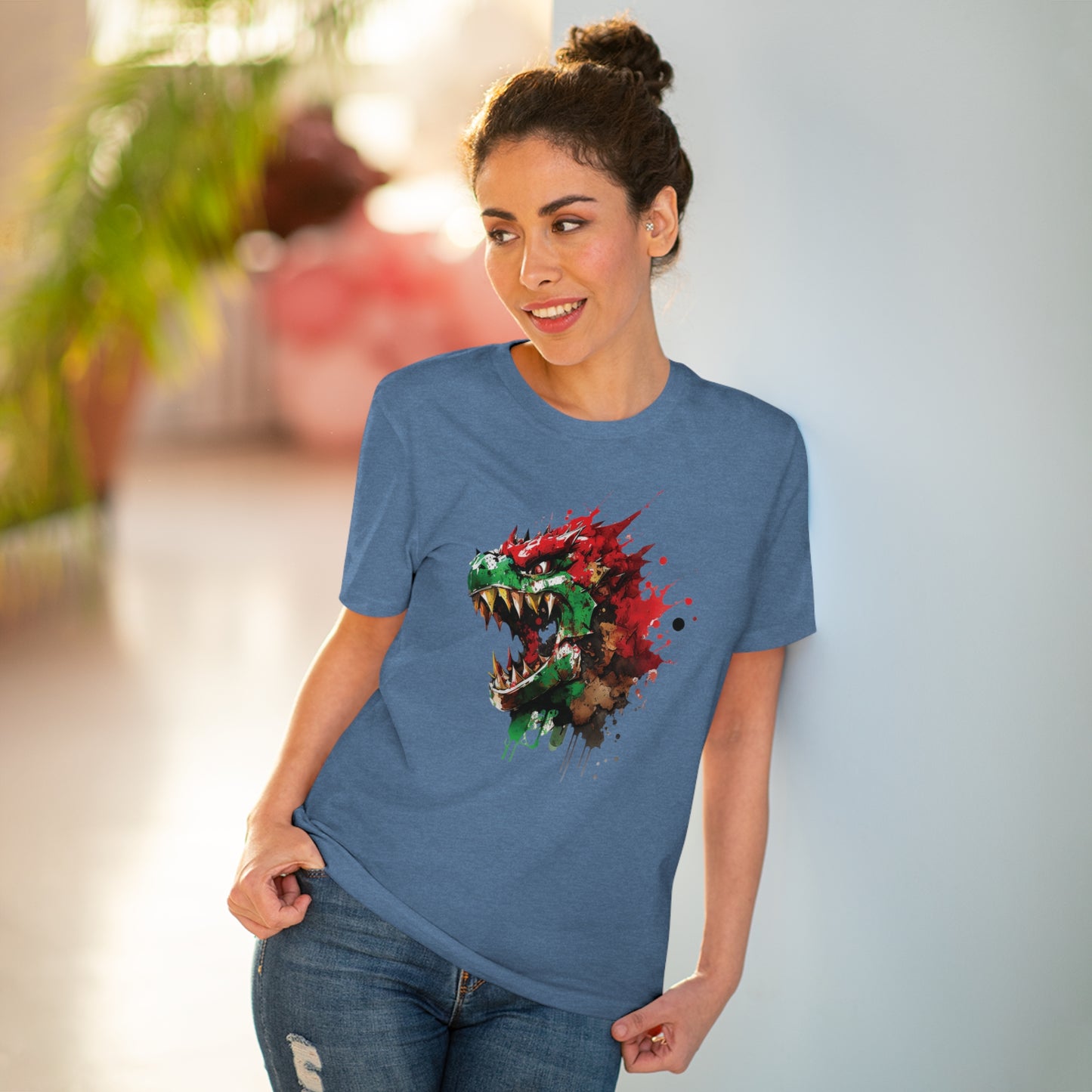B-owser Unisex T-Shirt - Add Some Artistic and Sustainable Style to Your Wardrobe - Mario