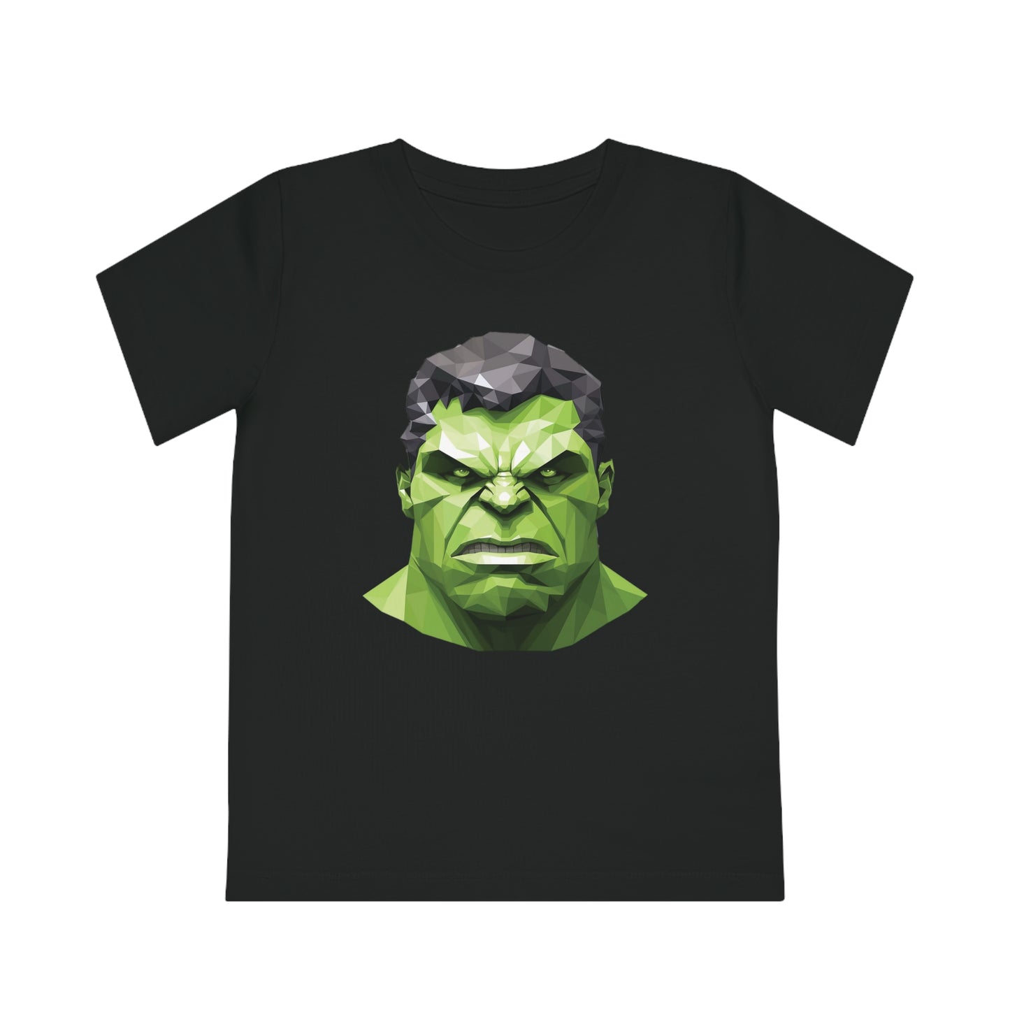 Hulk Polygonal Kids T-Shirt - Embrace Incredible Energy