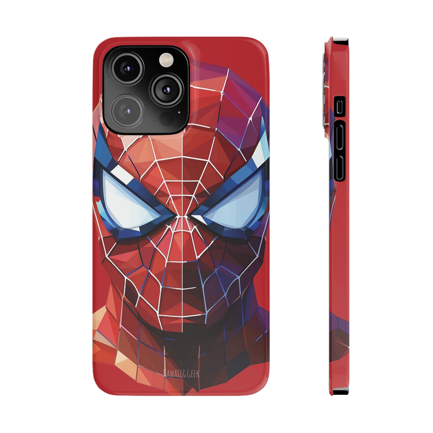 Spider-Man Slim Phone Case iPhone 15 compatible - Embrace Web-Slinging Style - Avengers