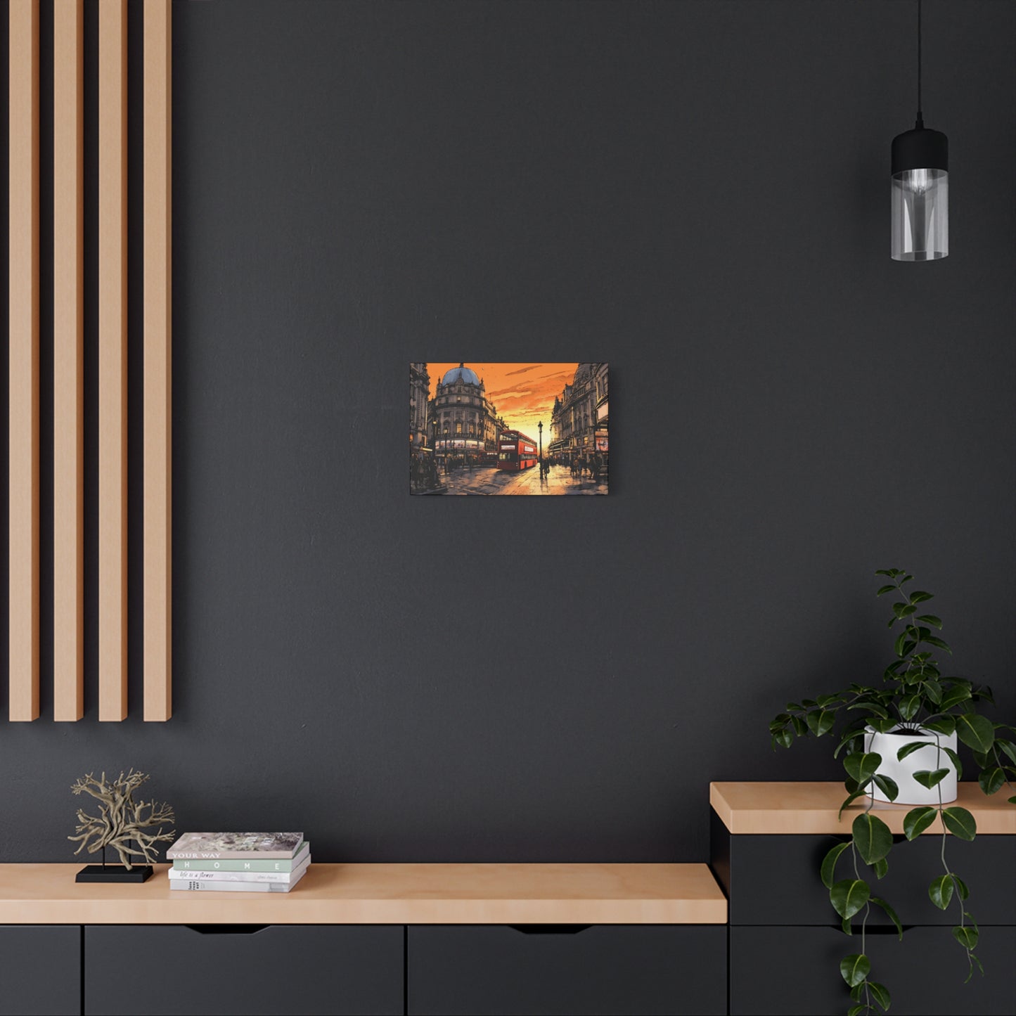 London Sunset Canvas - Immerse Yourself in the Timeless Beauty of the City