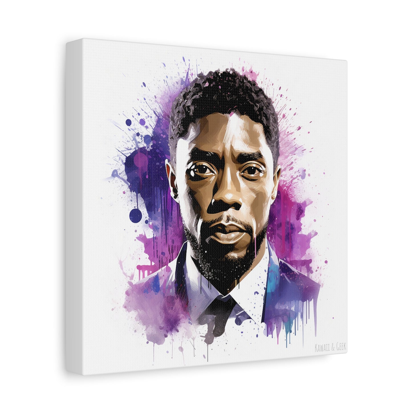 Chadwick Boseman Tribute Cotton Canvas
