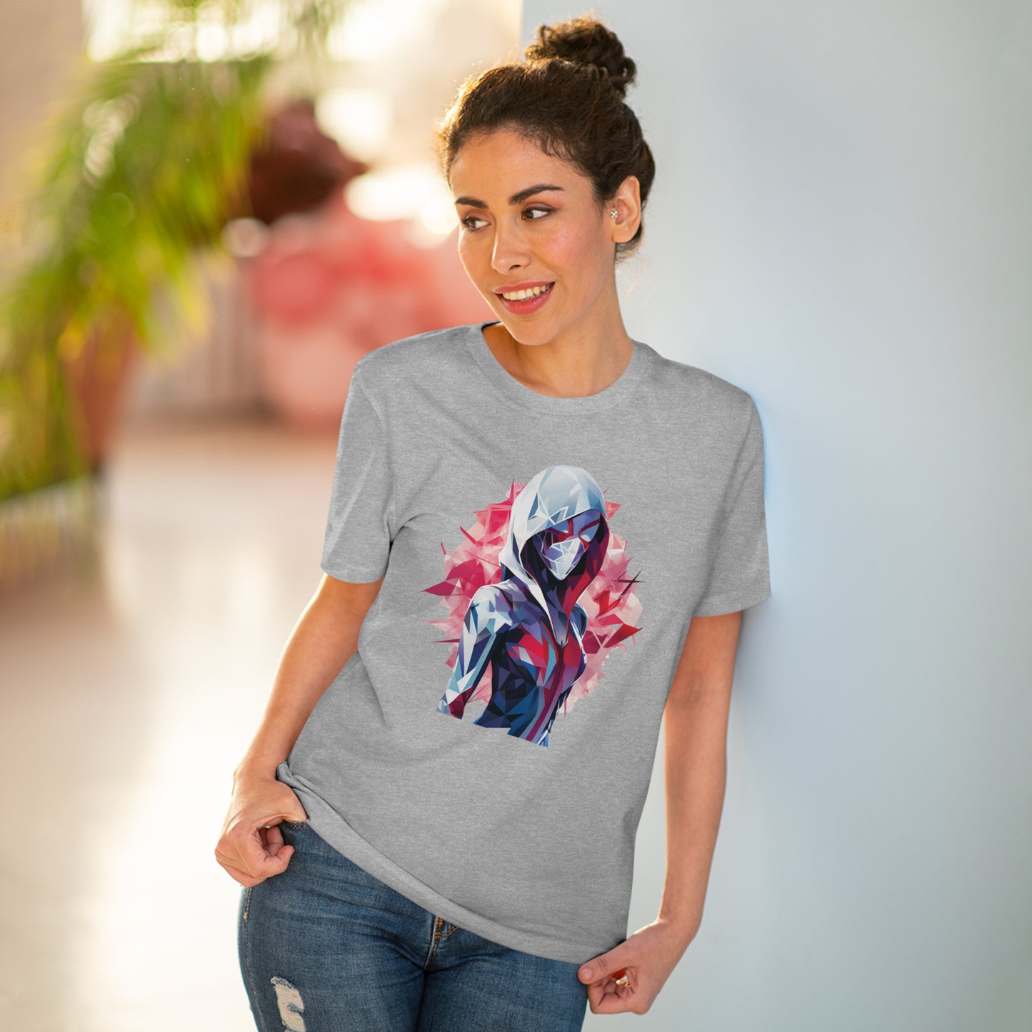 Spider Gwen Stacy T-Shirt - Eco-Friendly Fashion with Superhero Flair