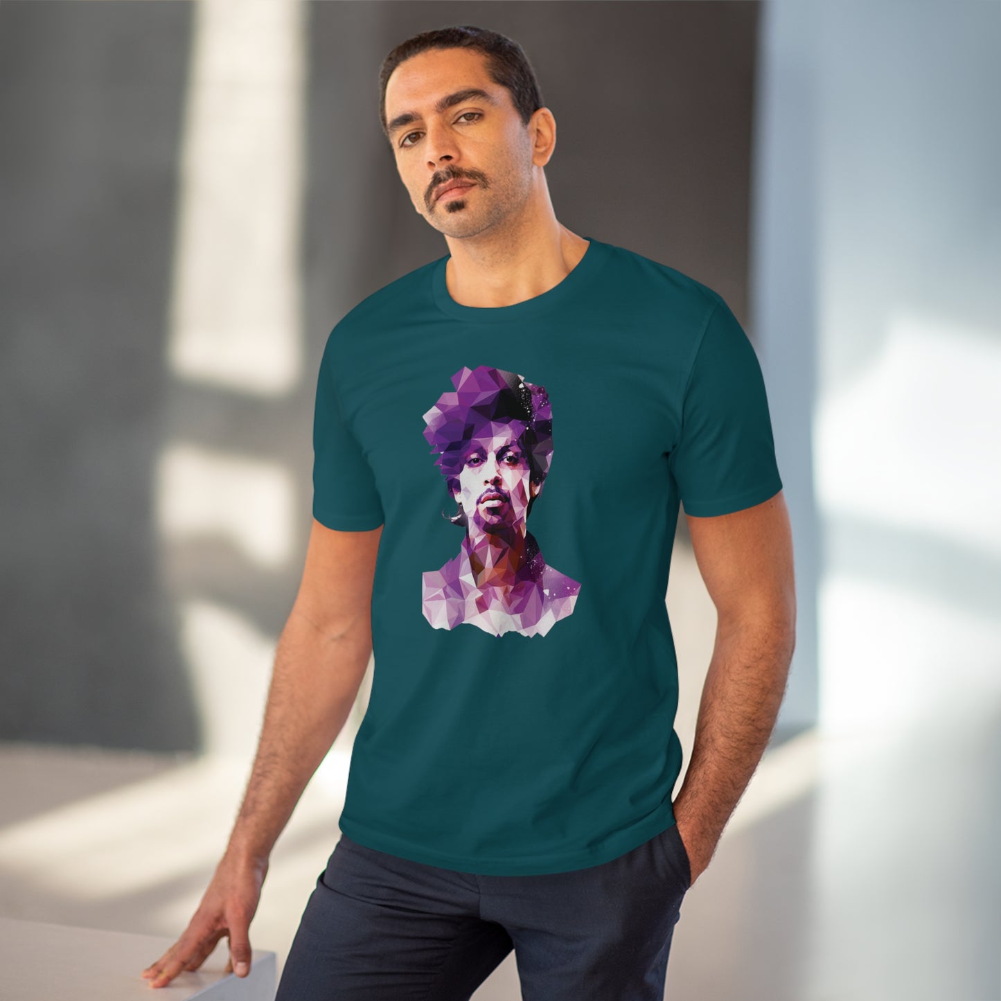 Prince Polygonal T-Shirt - Embrace Iconic Music