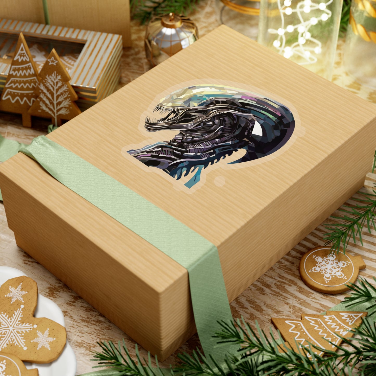 Alien Xenomorph Sticker - Unleash Extraterrestrial Menace