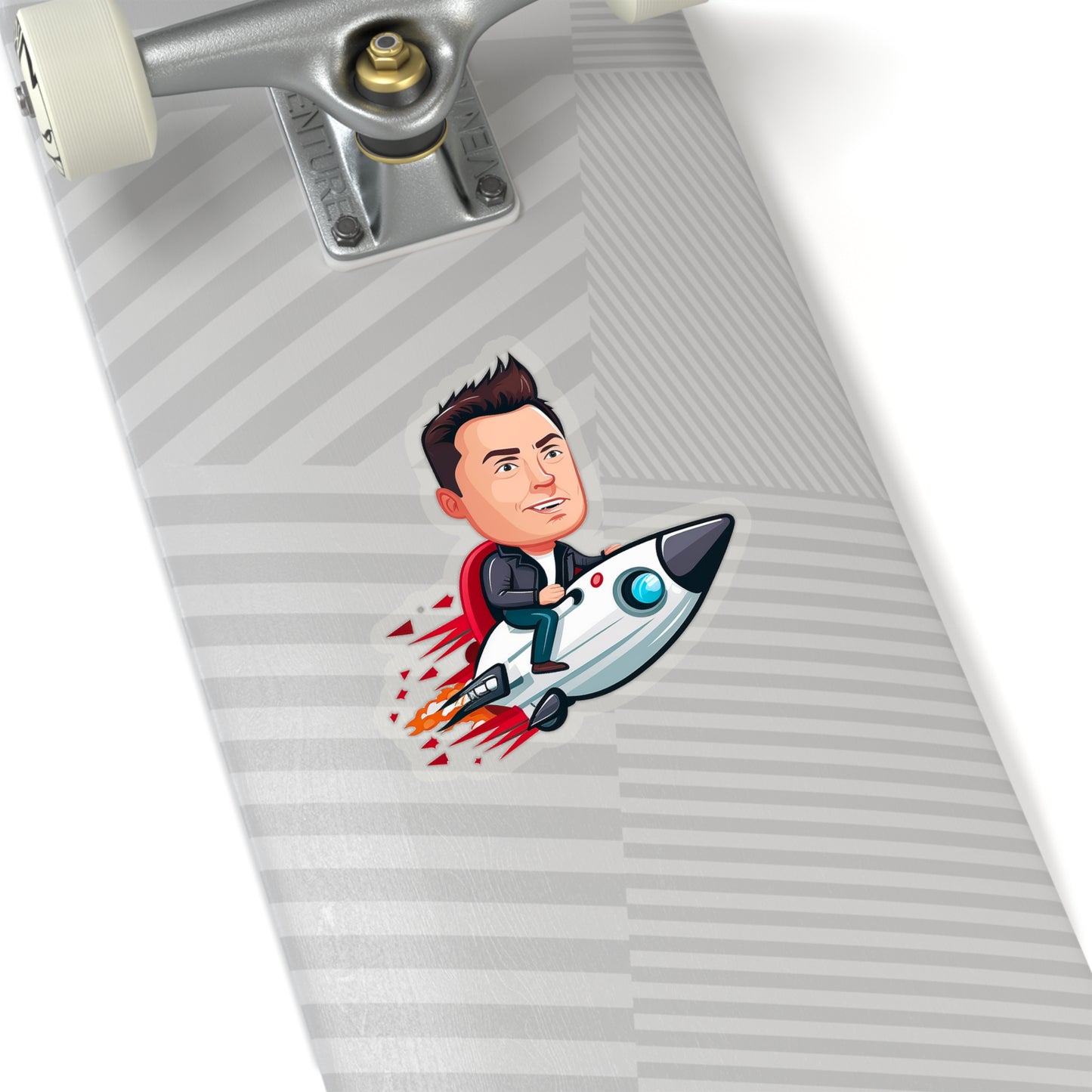 Elon Musk Sticker - Add Some Humor and Space to Your Tech