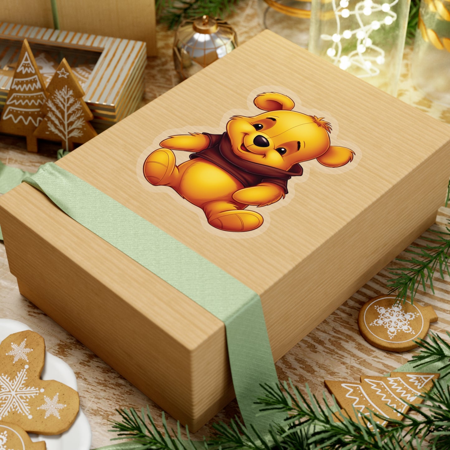 Winnie the Pooh Sticker - Embrace the Hundred Acre Cuteness