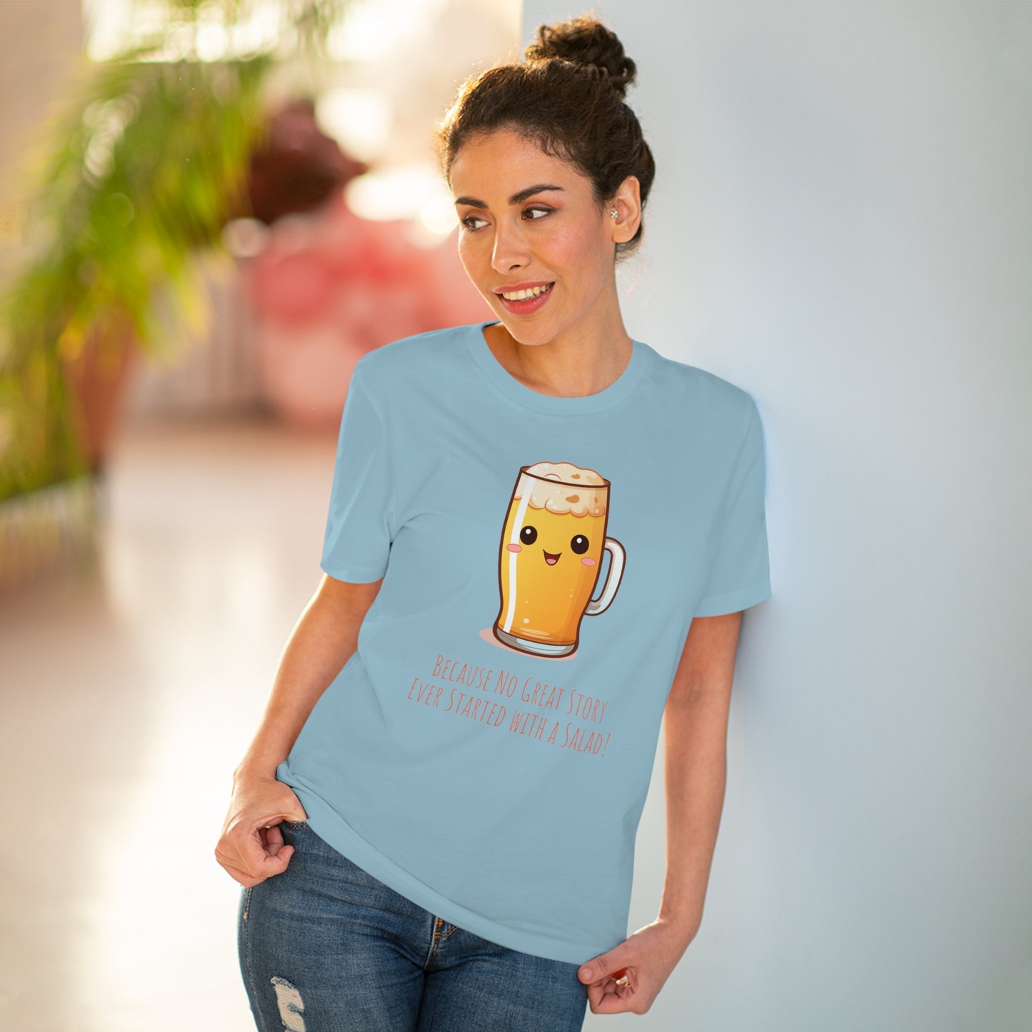 Eco-Friendly Beer Quote T-Shirt - Unisex, Funny & Sustainable Fashion