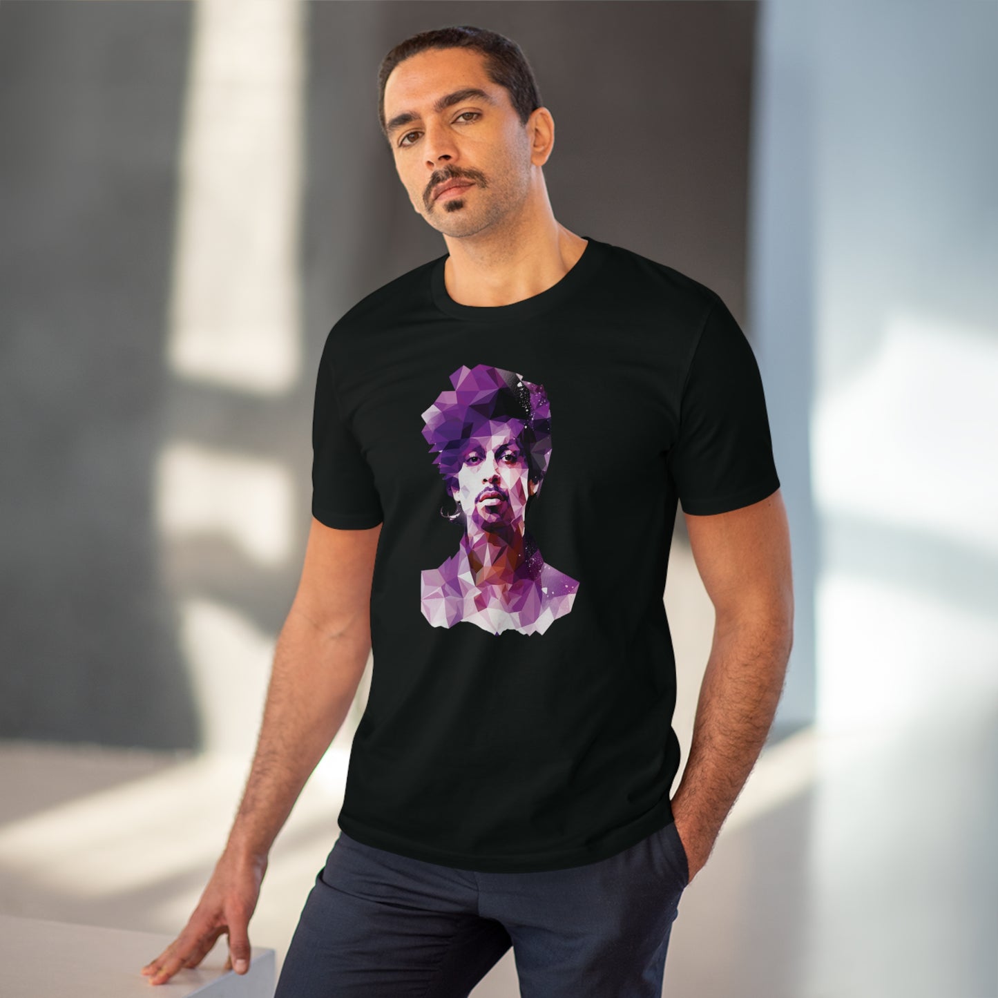 Prince Polygonal T-Shirt - Embrace Iconic Music