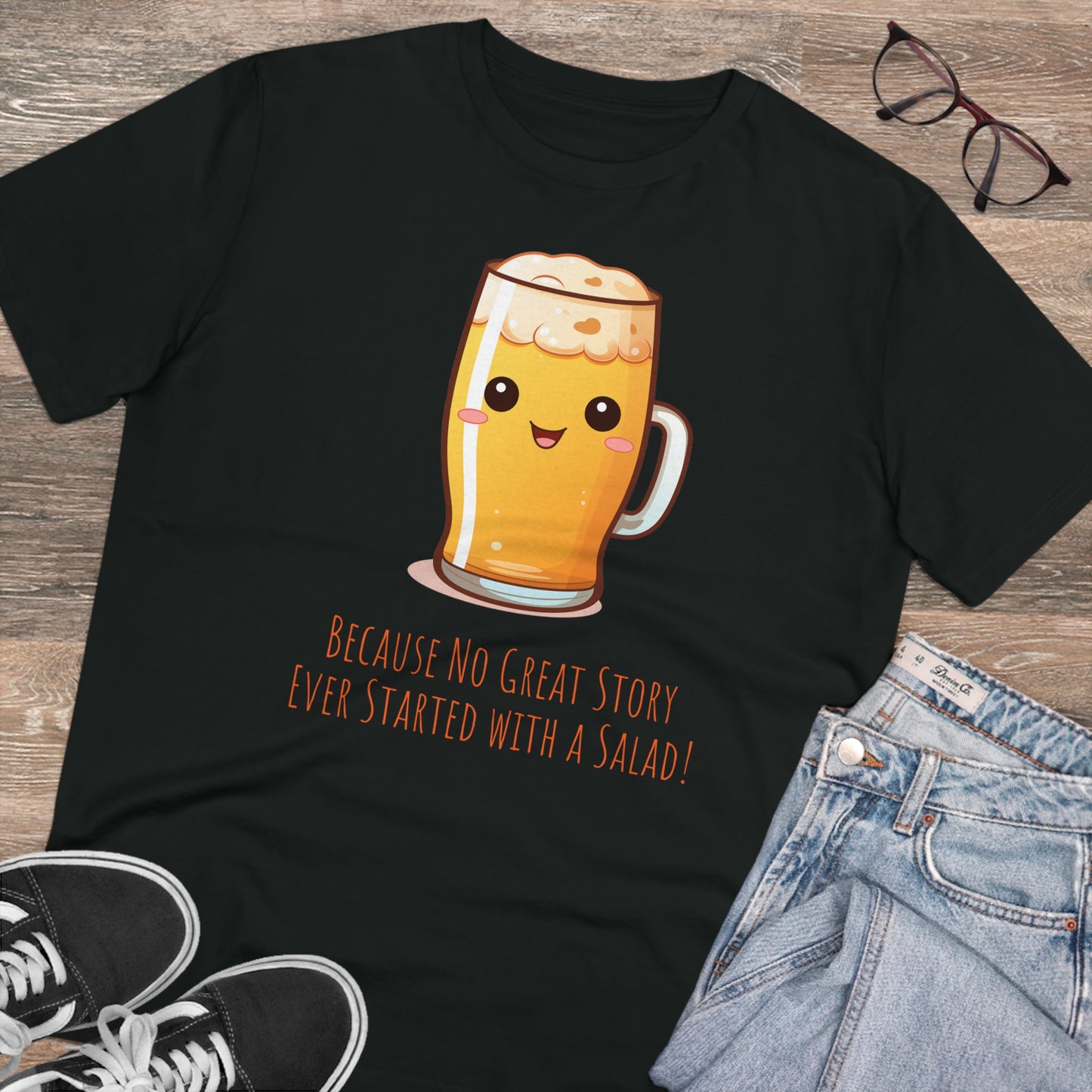 Eco-Friendly Beer Quote T-Shirt - Unisex, Funny & Sustainable Fashion