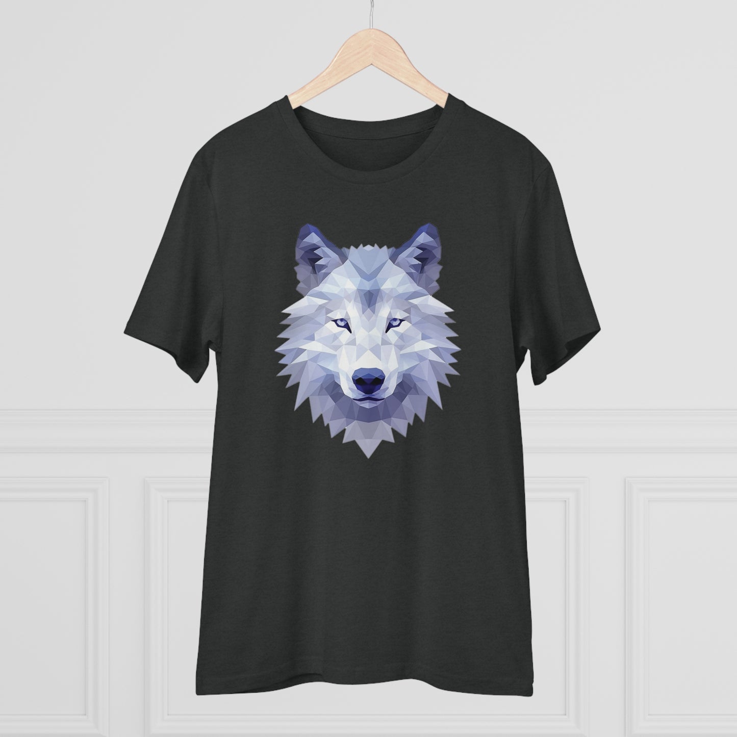 Wolf Polygonal T-Shirt - Embrace Wild Harmony