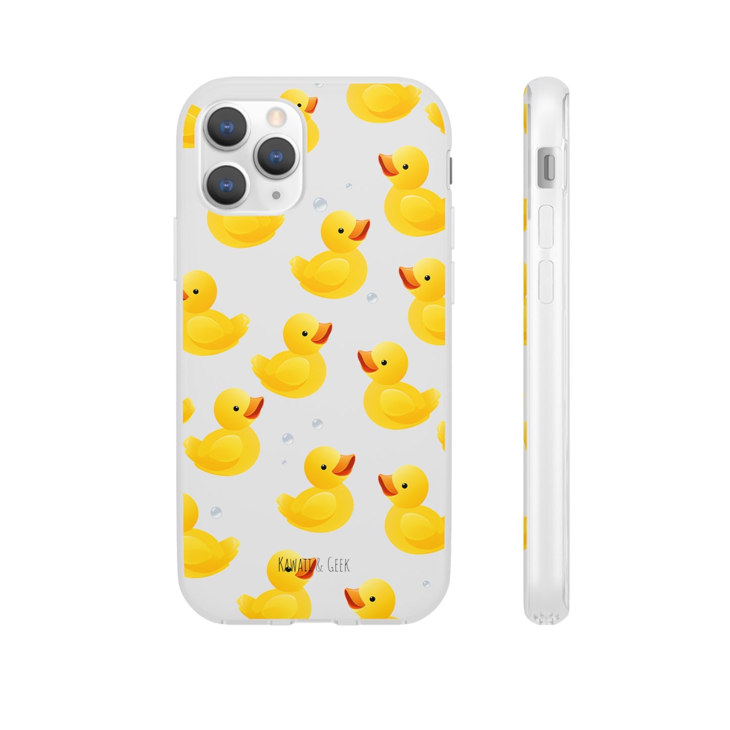 Vibrant Yellow Duck Flexi Phone Case