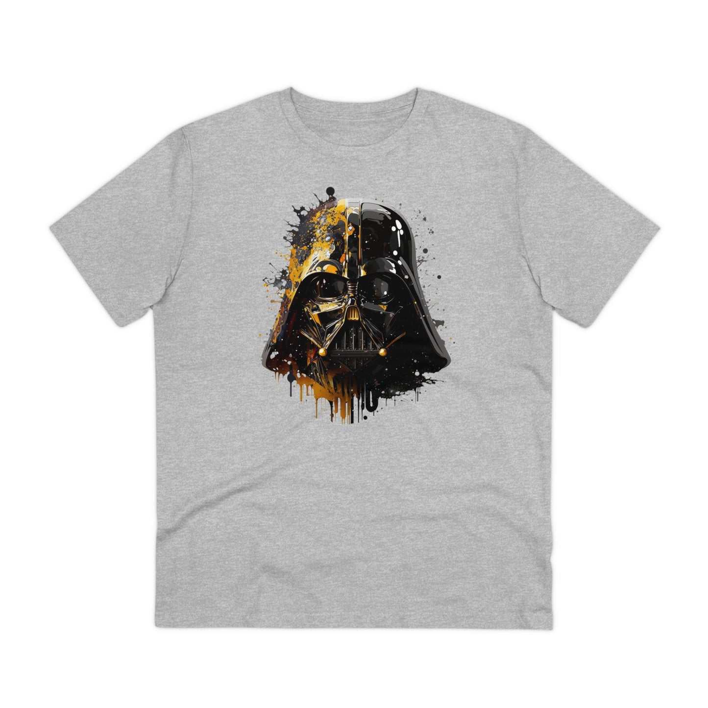 Darth Vader in Watercolor Style Eco-Friendly Unisex T-Shirt - Add Some Artistic and Sustainable Style to Your Wardrobe