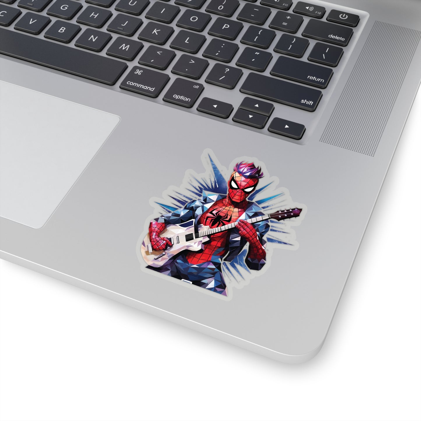 Spider Punk Sticker - Spider-Man Rocks with Electric Style