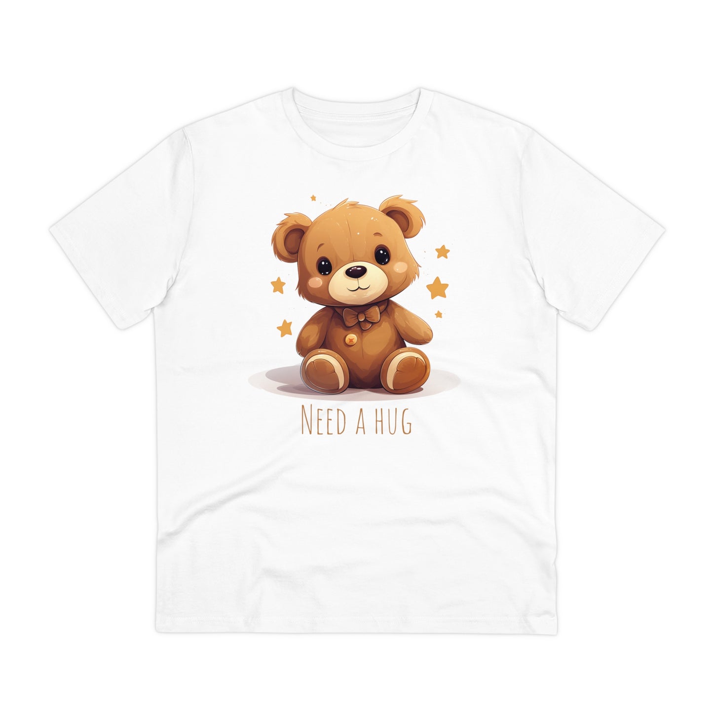 Eco-Friendly "Need a Hug" Teddy Bear Tee
