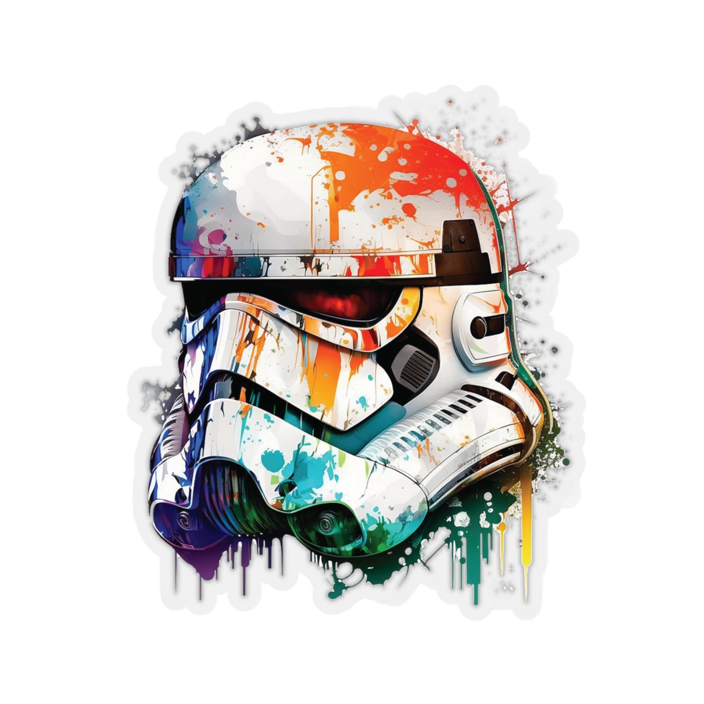 Stormtrooper Sticker - Add Some Colorful Style to Your Tech - Star Wars