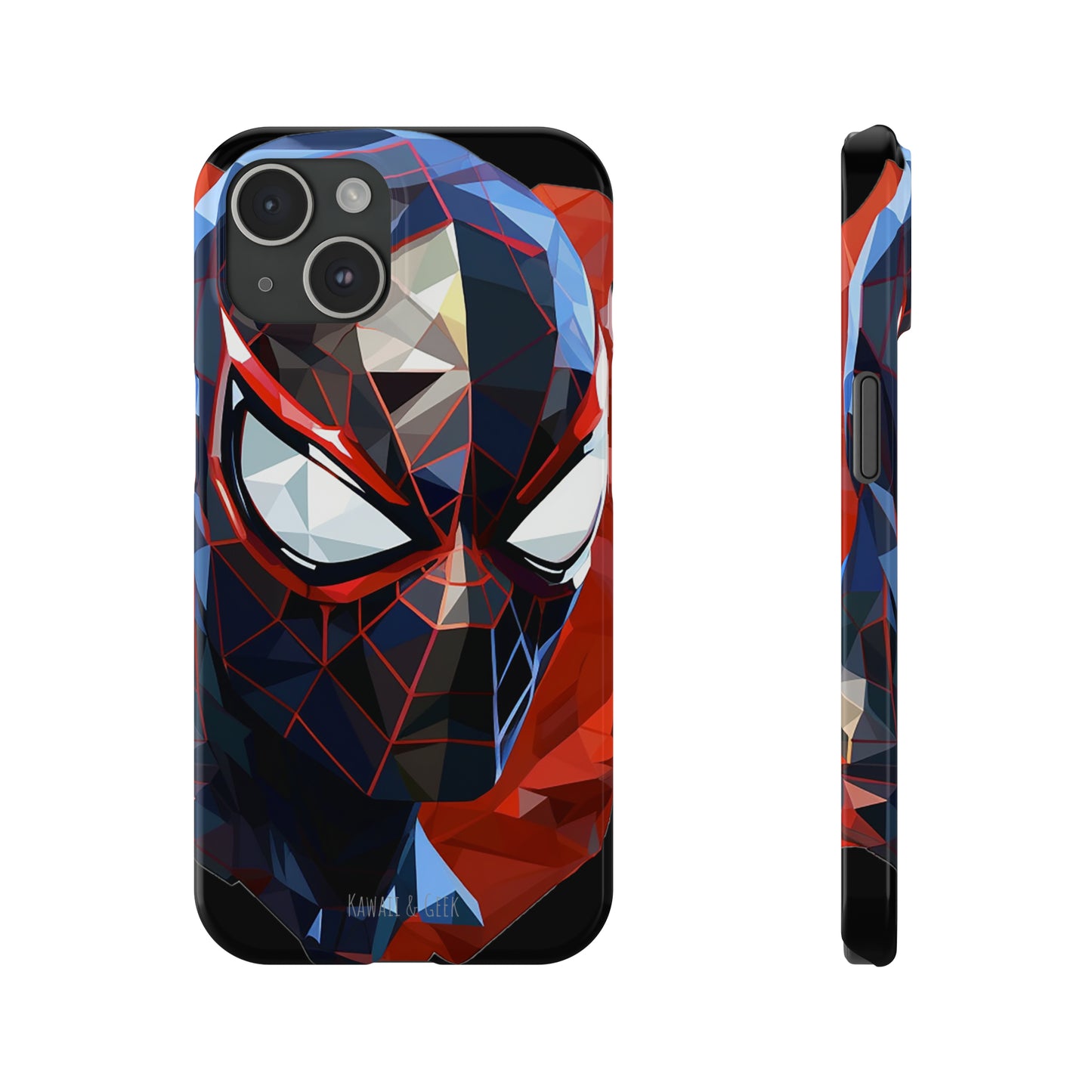 Miles Morales Slim Phone Case iPhone 15 Compatible - Embrace Superhero Style - Spider Man