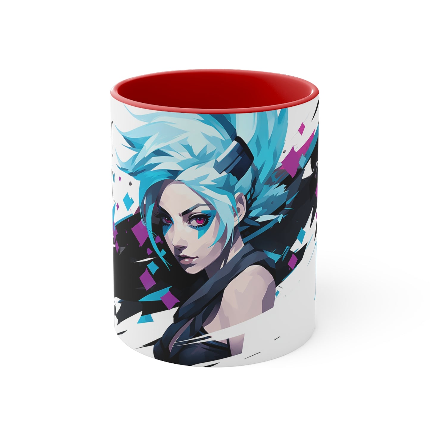Jinx League of Legends / Arcane Mug - Embrace Chaos with 'Surprise! I'm back.'