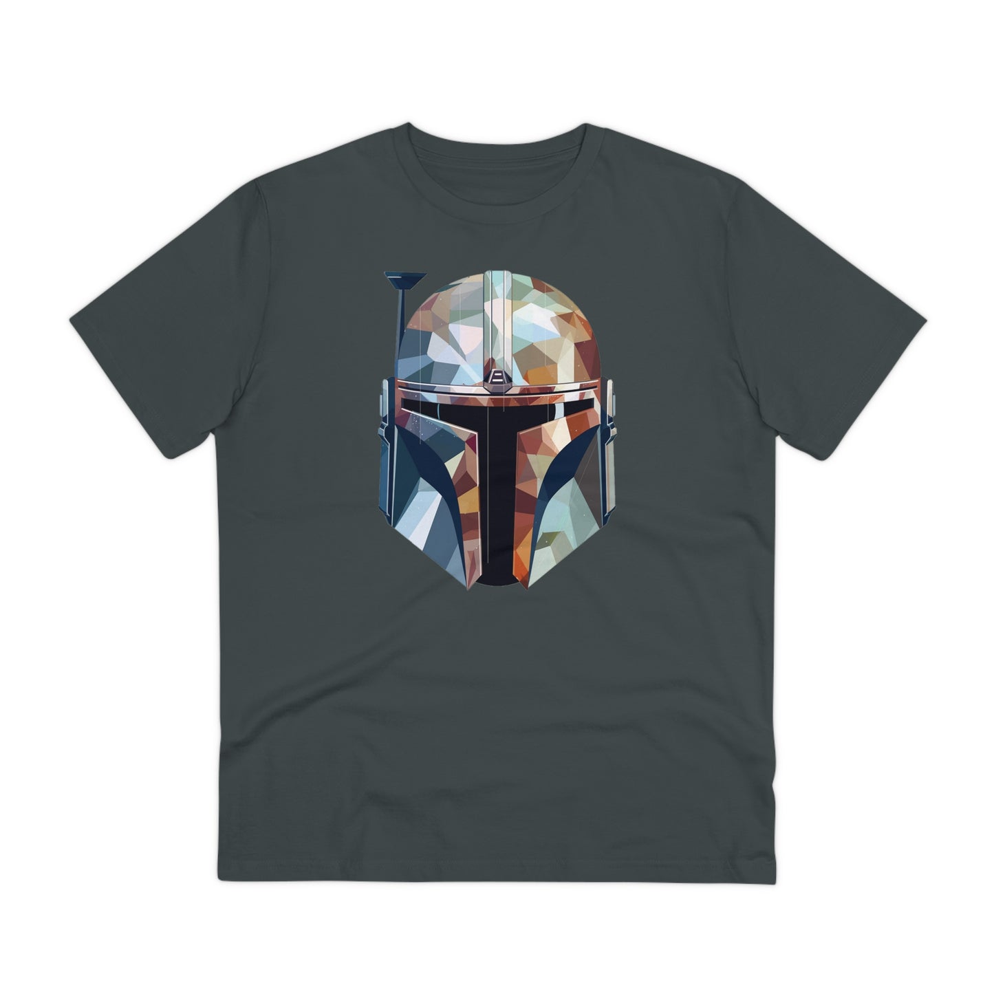 The Mandalorian Polygonal T-Shirt - Embrace Interstellar Adventure - Star Wars