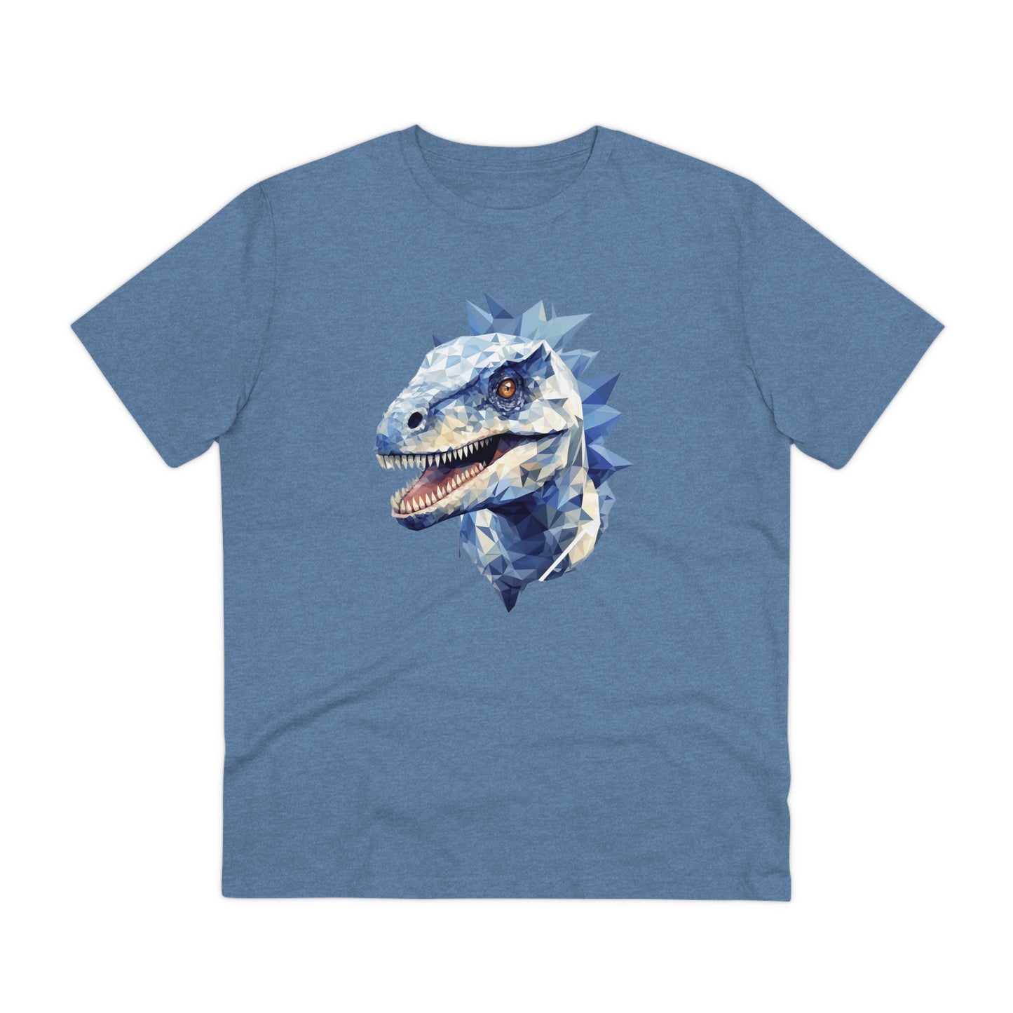 Velociraptor Polygonal T-Shirt - Embrace Fierce Jurassic Style