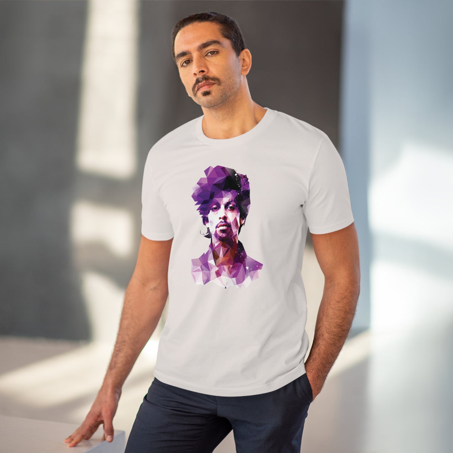 Prince Polygonal T-Shirt - Embrace Iconic Music