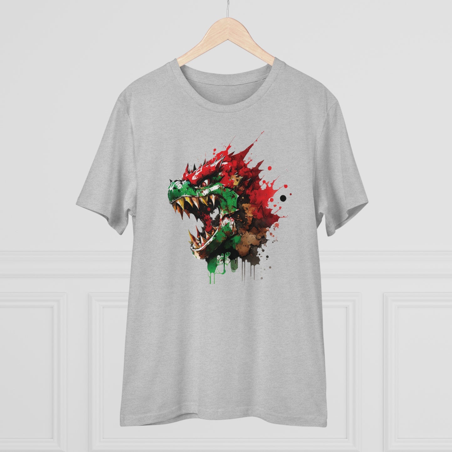B-owser Unisex T-Shirt - Add Some Artistic and Sustainable Style to Your Wardrobe - Mario