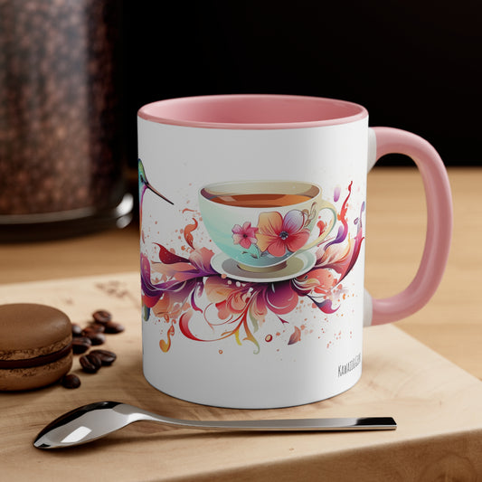 Cute Hummingbird Mug: Tea is my nectar