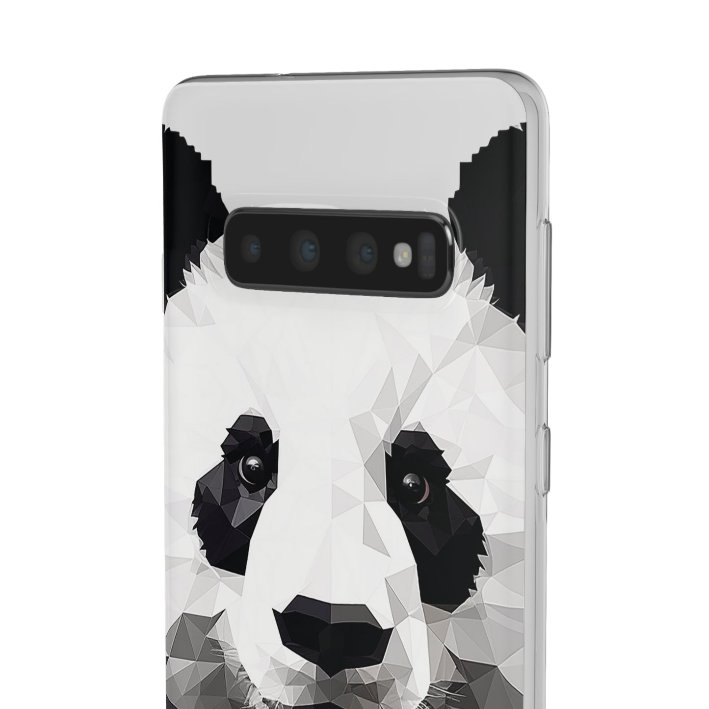 Cute Polygonal Panda Flexi phone Case - Protect Your Phone with Some Unique and Adorable Style