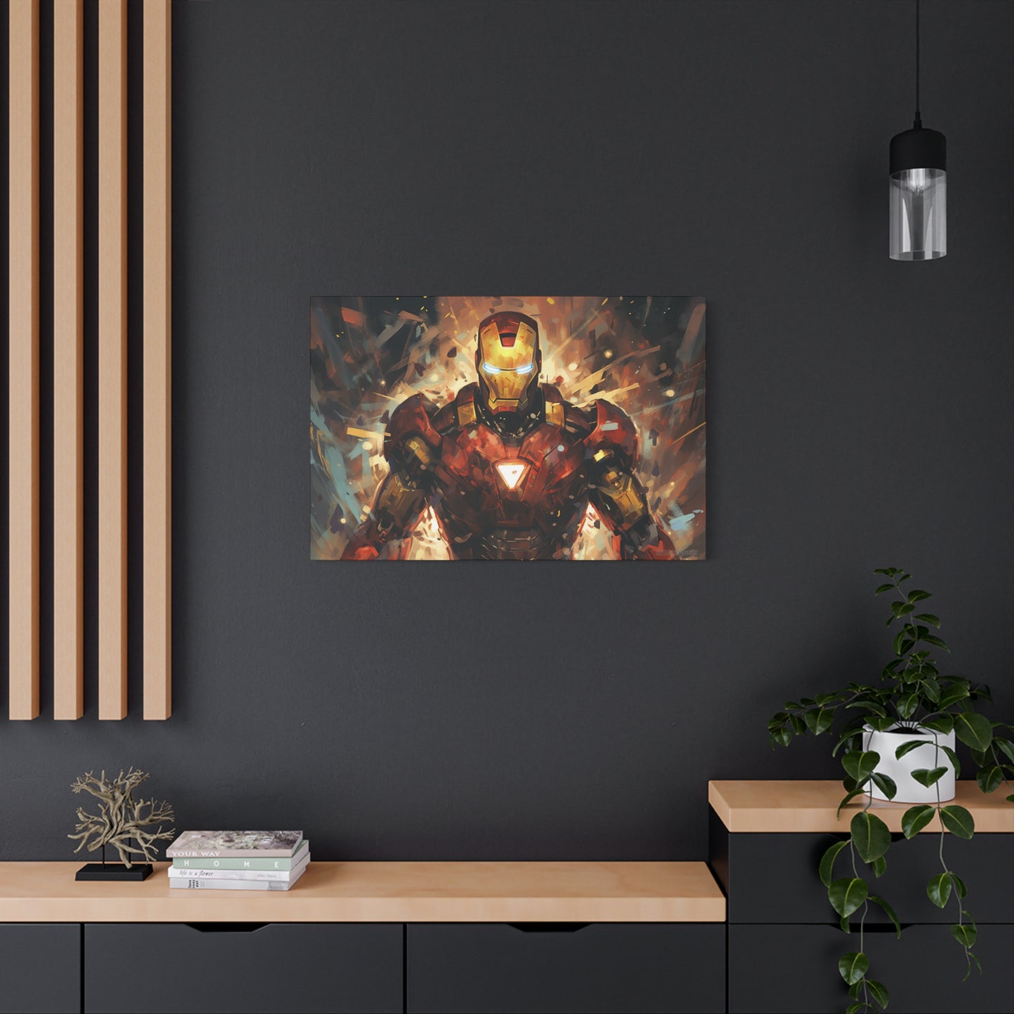 Iron Man Canva - Channel Your Inner Superhero with Artistic Flair - Marvel Avengers