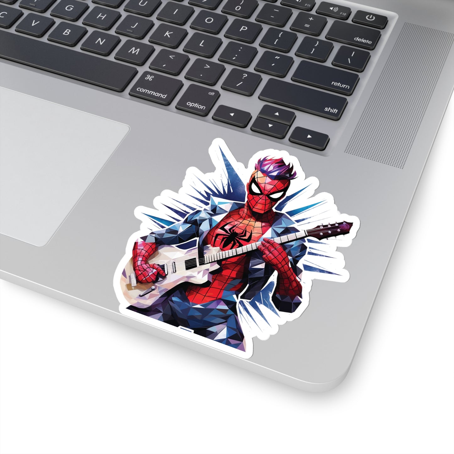 Spider Punk Sticker - Spider-Man Rocks with Electric Style