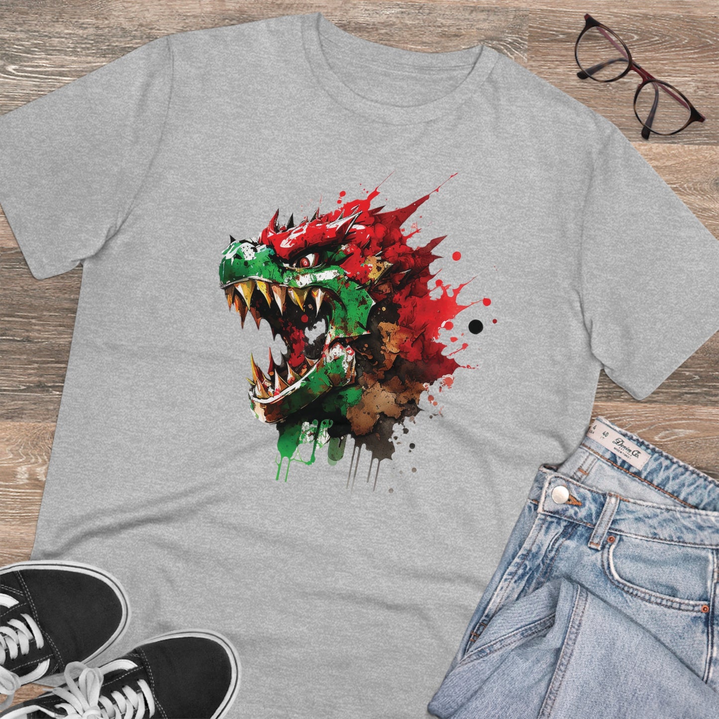 B-owser Unisex T-Shirt - Add Some Artistic and Sustainable Style to Your Wardrobe - Mario