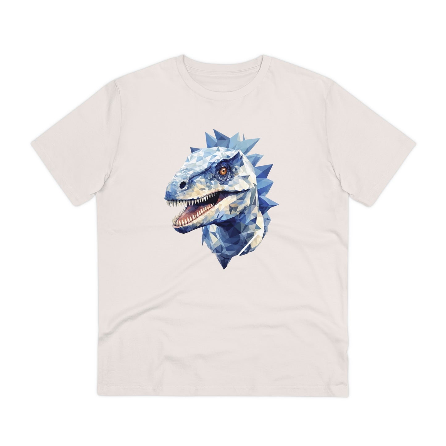 Velociraptor Polygonal T-Shirt - Embrace Fierce Jurassic Style