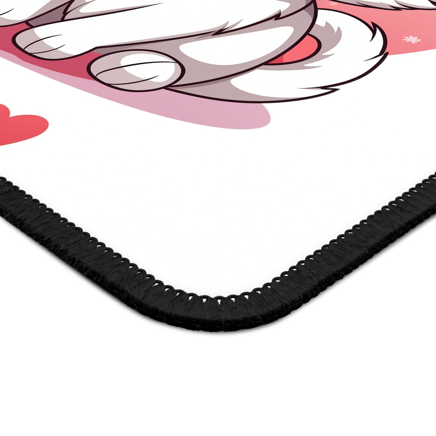 Cute Cat Couple Gaming Pad - Red Heart Love Mat - Valentine's Day Special