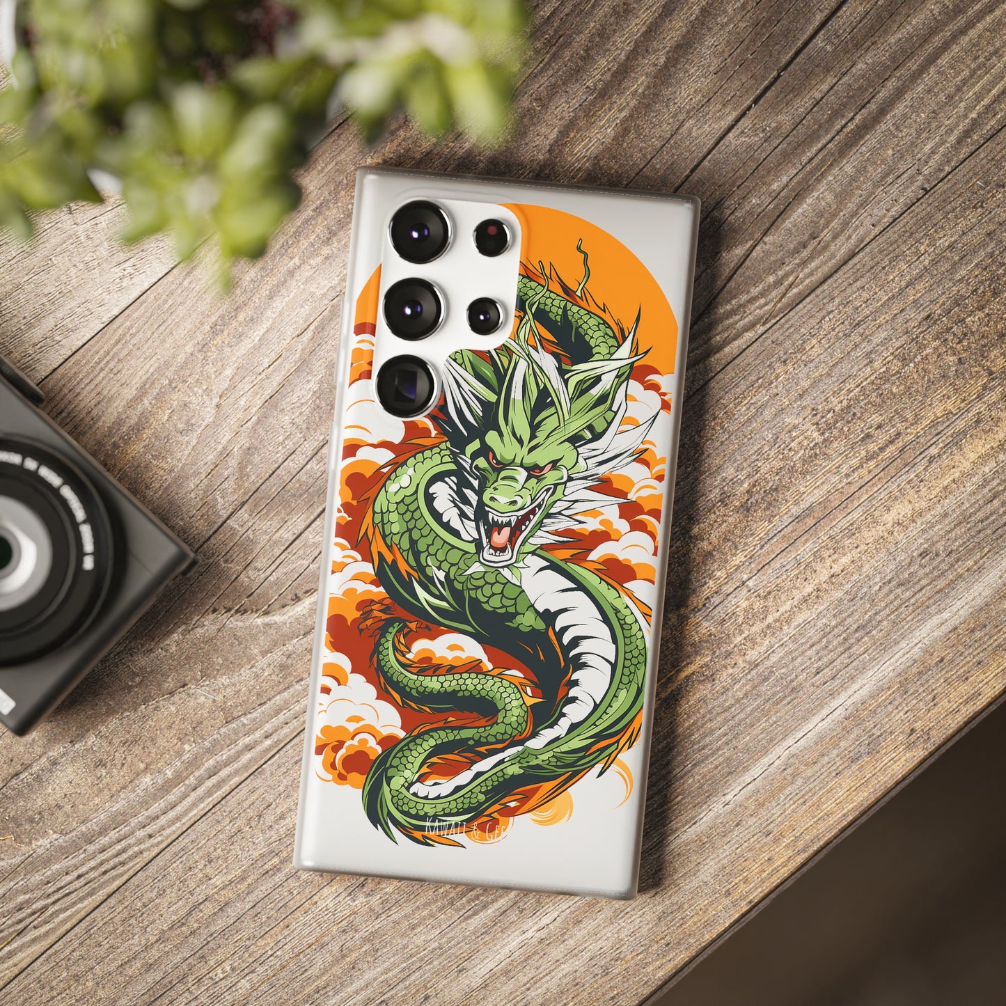 Dragon Ball Z-Inspired Japanese Dragon Flexi Phone Case