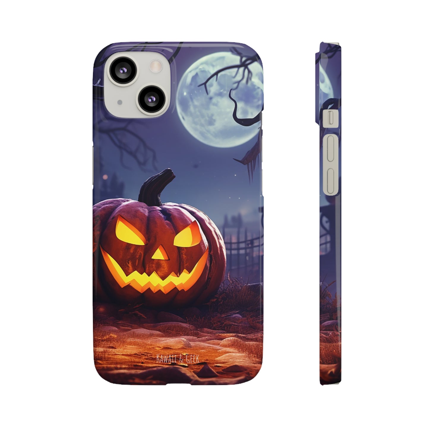 Halloween Pumpkin Design Premium Phone Case