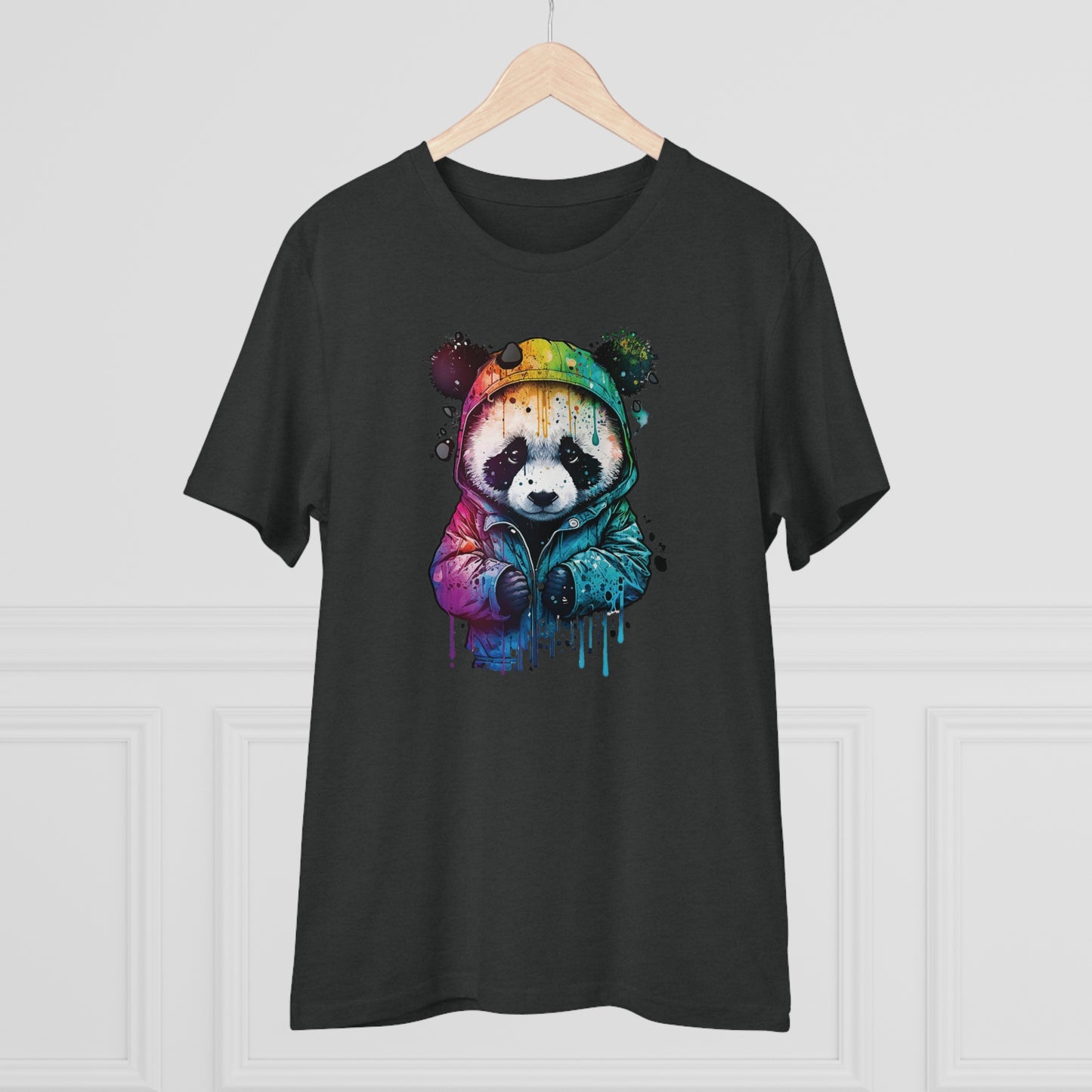 Panda Organic Unisex T-Shirt - Add Some Fun and Eco-Friendly Style to Your Wardrobe
