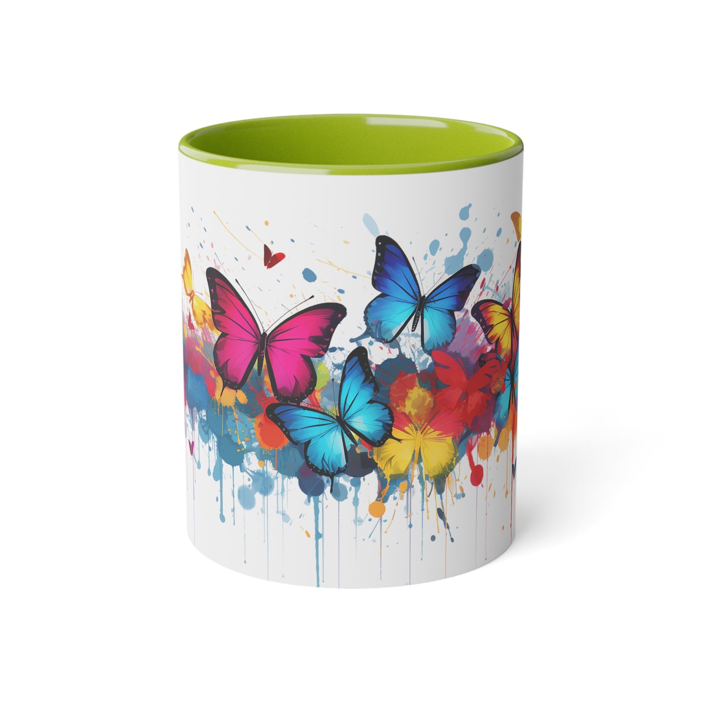 Elegant Butterflies Mug - Embrace the Beauty of Nature with Every Sip - EU