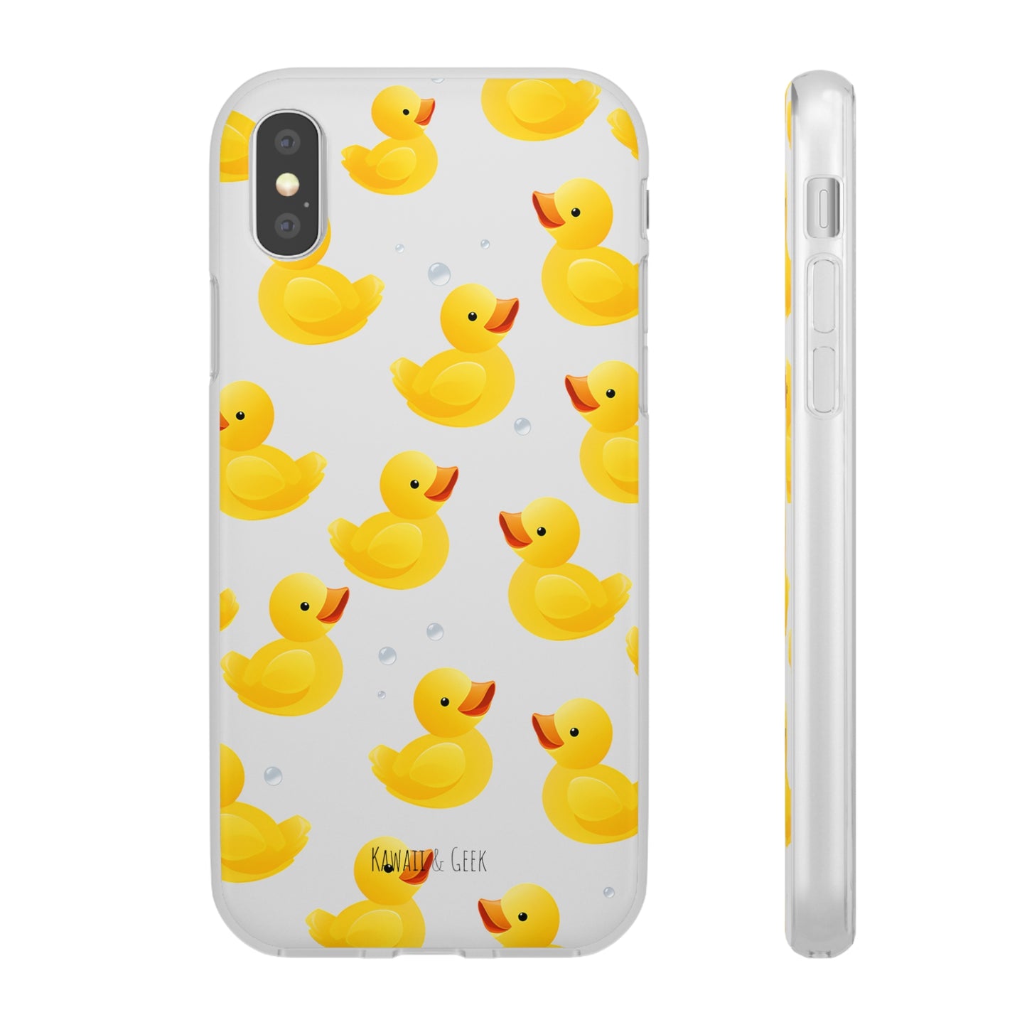 Vibrant Yellow Duck Flexi Phone Case