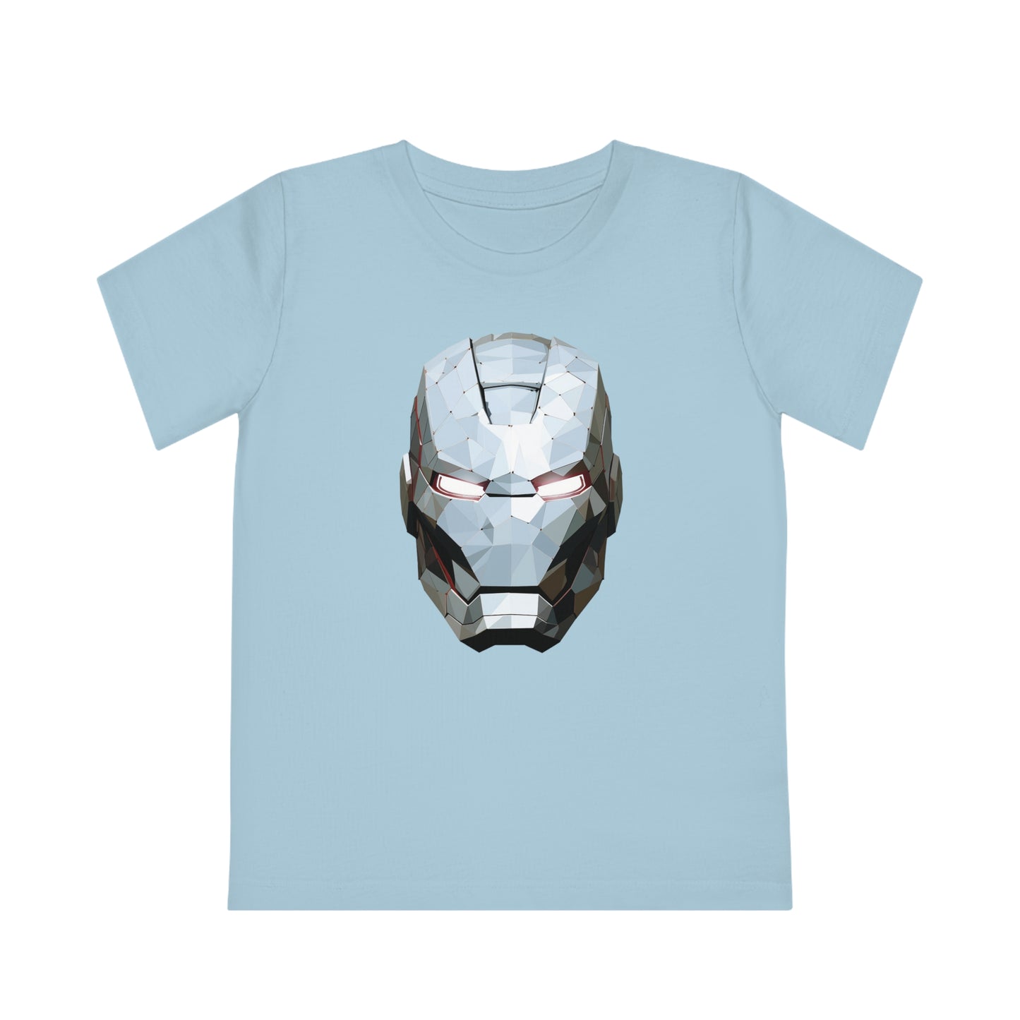Iron Man Polygonal Kids T-Shirt - Embrace Heroic Style