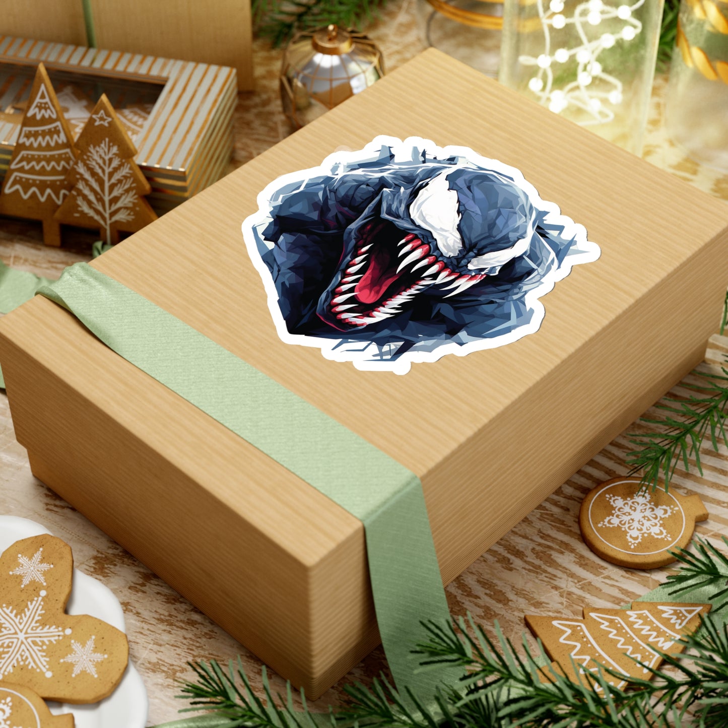 Venom Sticker - Unleash the Dark Symbiote