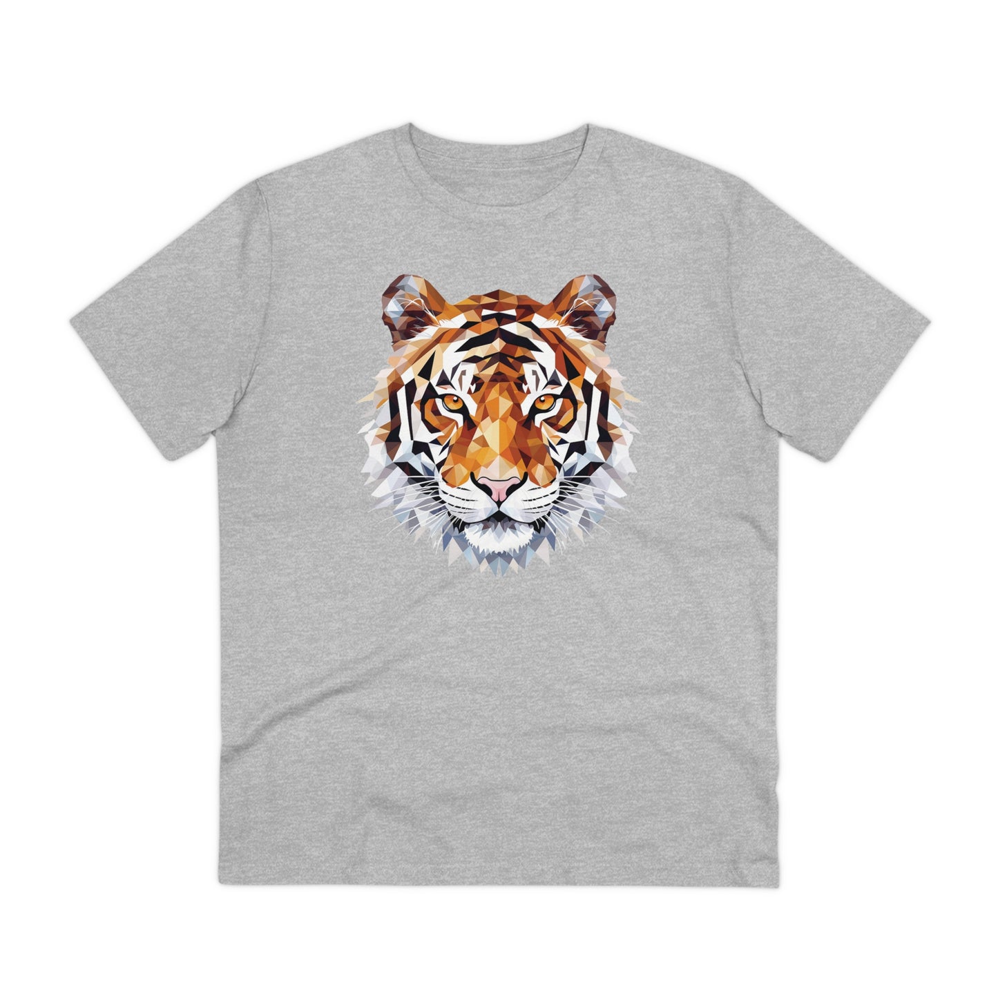 Tiger Polygonal T-Shirt - Embrace Fierce Elegance