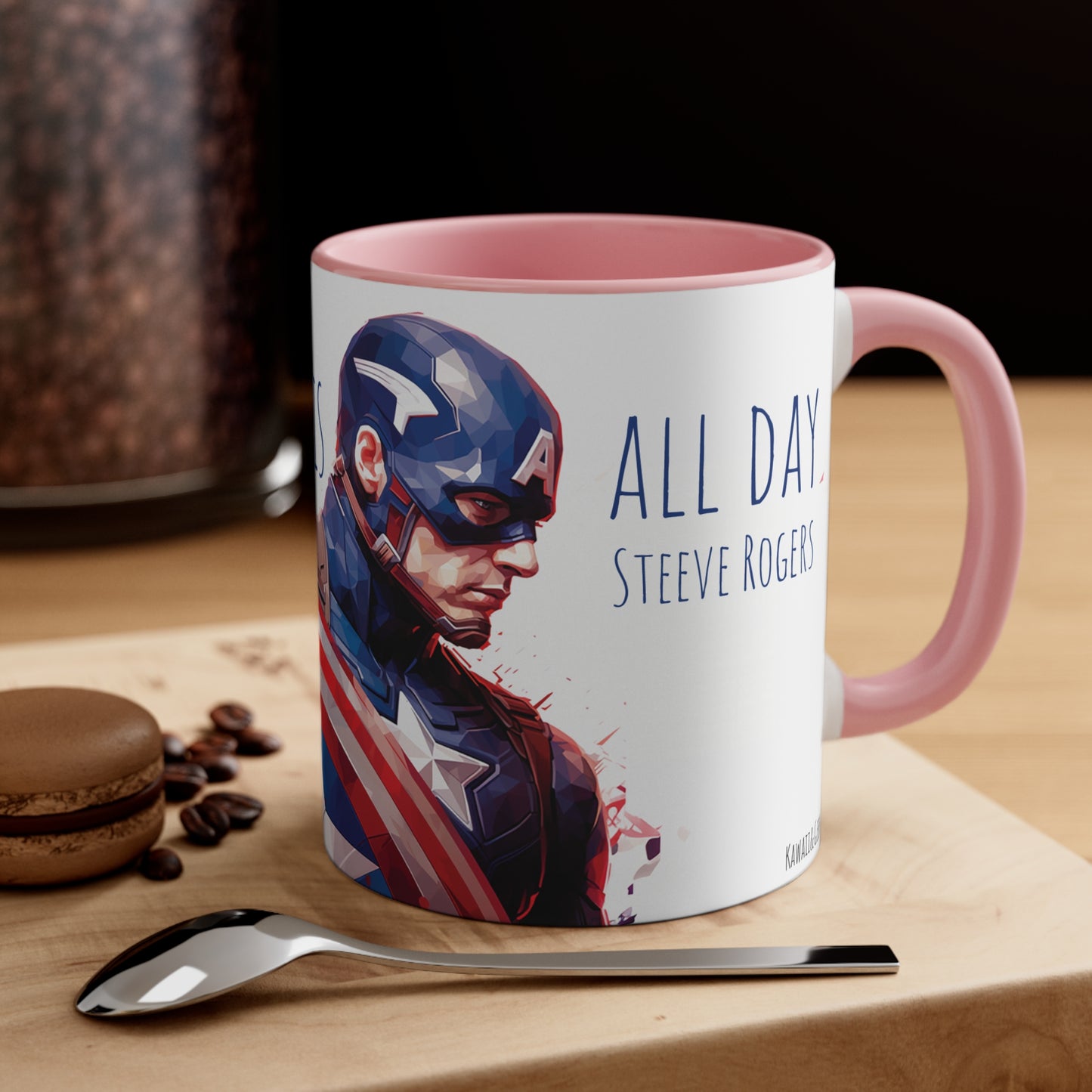 Captain America Mug - Unyielding Resolve with 'I Can Do This All Day' - Avengers
